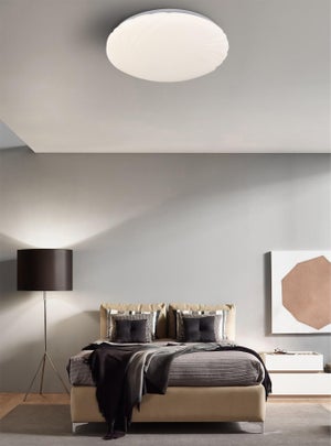 Smart Home plafoniera LED CCT plafoniera Smart plafoniera camera da letto,  dimmerabile con telecomando, 1x Smart