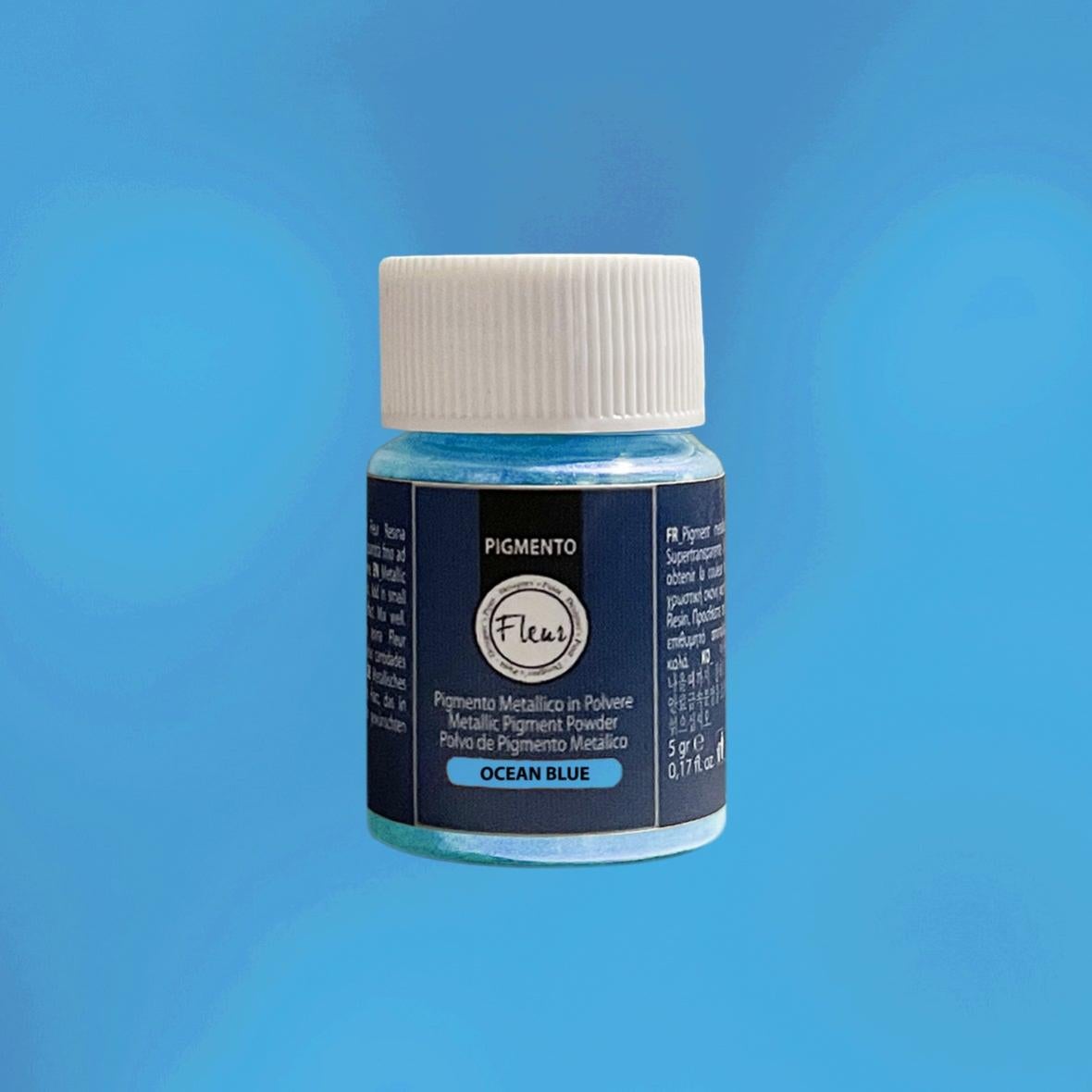 Pigmento In Polvere Magic Blue - Colore Intenso Per Resina E Artigianato - Foto 8