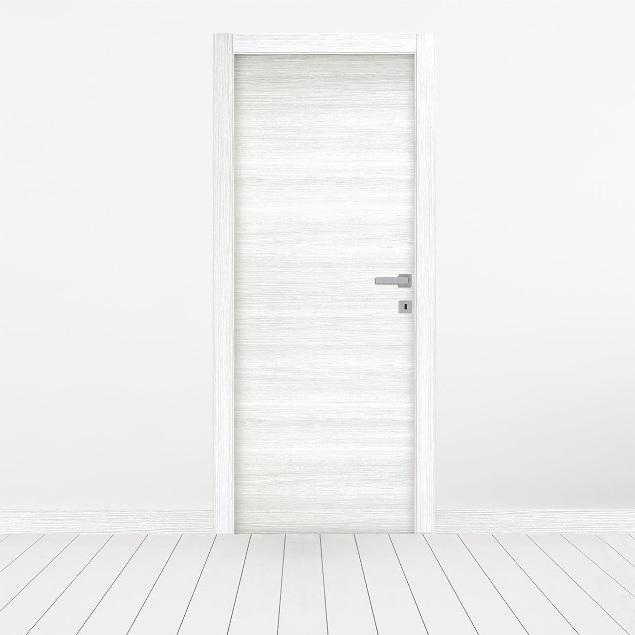 Porta battente Chamberi bianco L 80 x H 210 cm reversibile | Leroy Merlin
