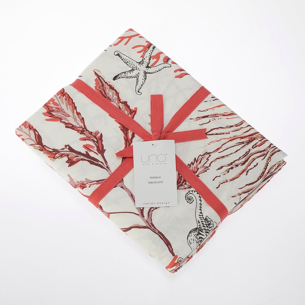 Soleil D'ocre Tovaglia Rettangolare Cotone Ricamato, 140x240 Cm, Motivo Gallo, Country - 4
