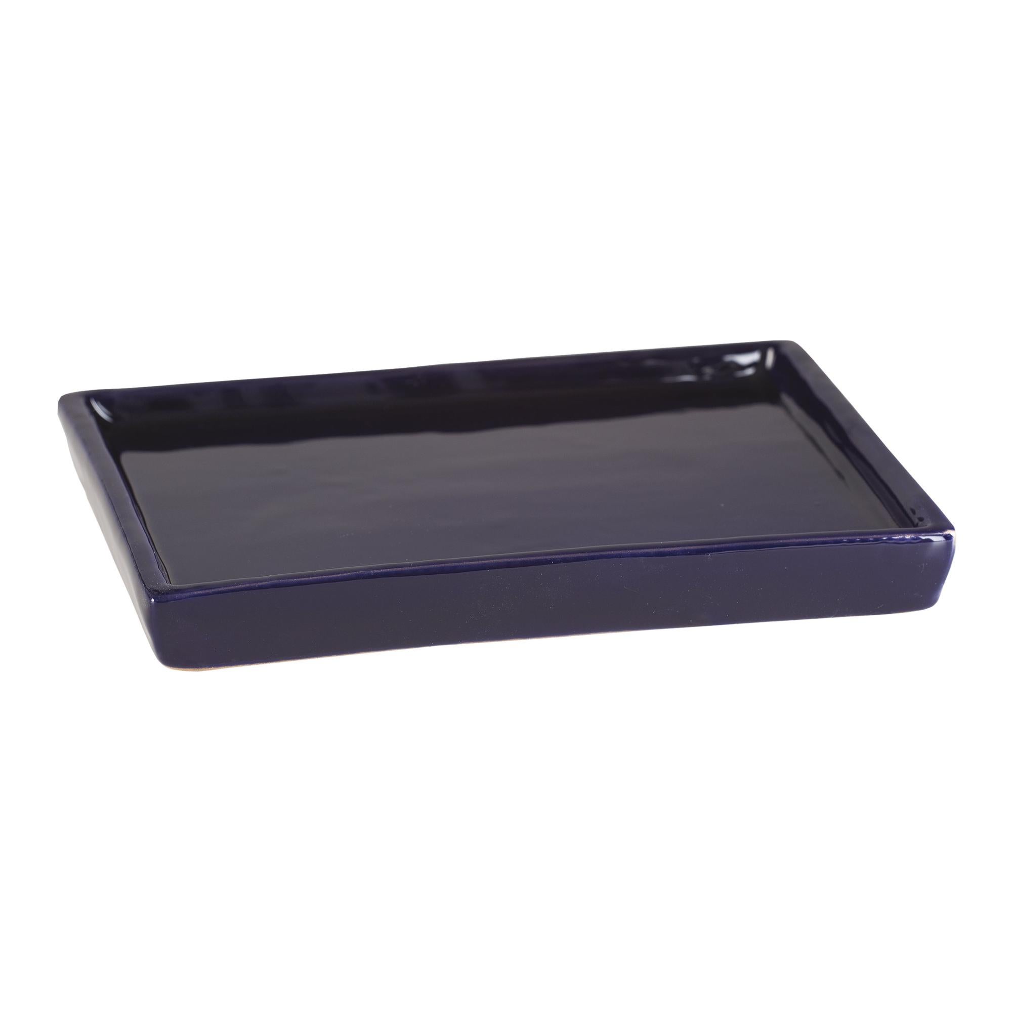 Sottovasi Rotondi In Plastica Per Vasi, 9 Misure, Colori Nero E Terracotta, Resistenti UV - 2