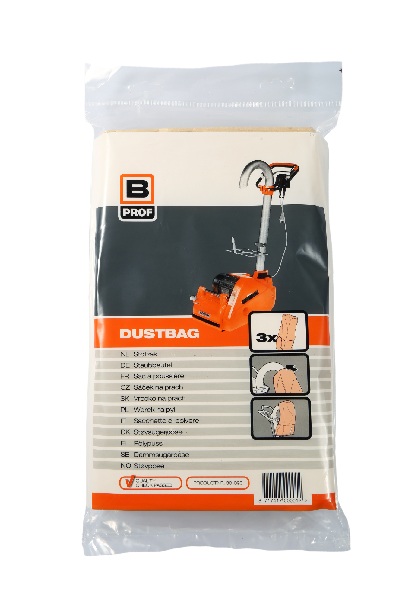 Sacchi Per Aspiratore 30 Pezzi - Diametro 382 Mm, Altezza 790 Mm, Compatibili Con Molte Marche - Foto 6