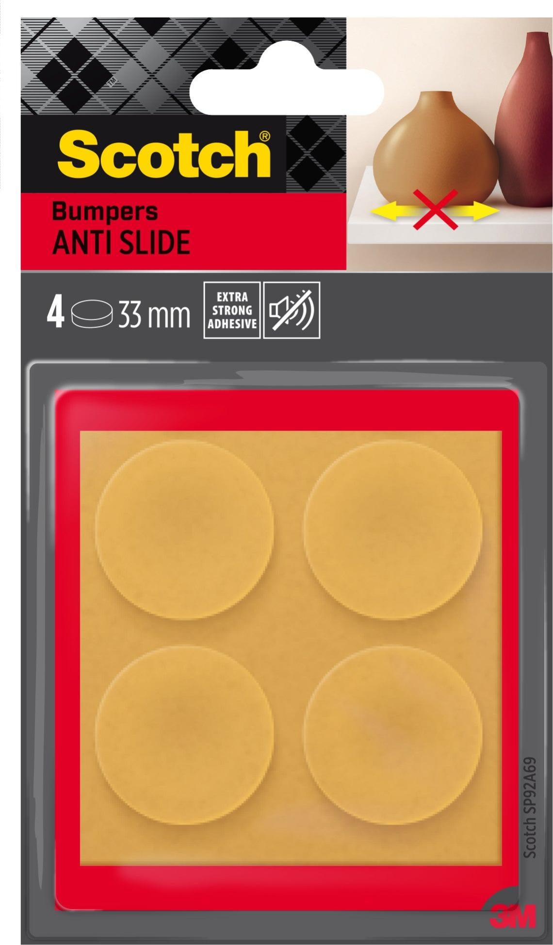 Feltro Adesivo 16 Gommini Per Sedie In Feltro E Silicone