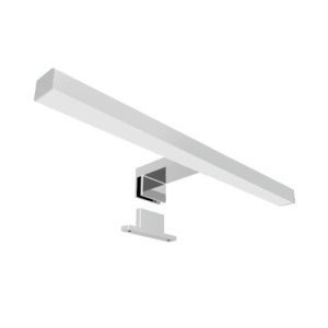 Applique Led Ledkia Carl 5 W 320 Lm (bianco Freddo 5500k - 6000k) - Argento