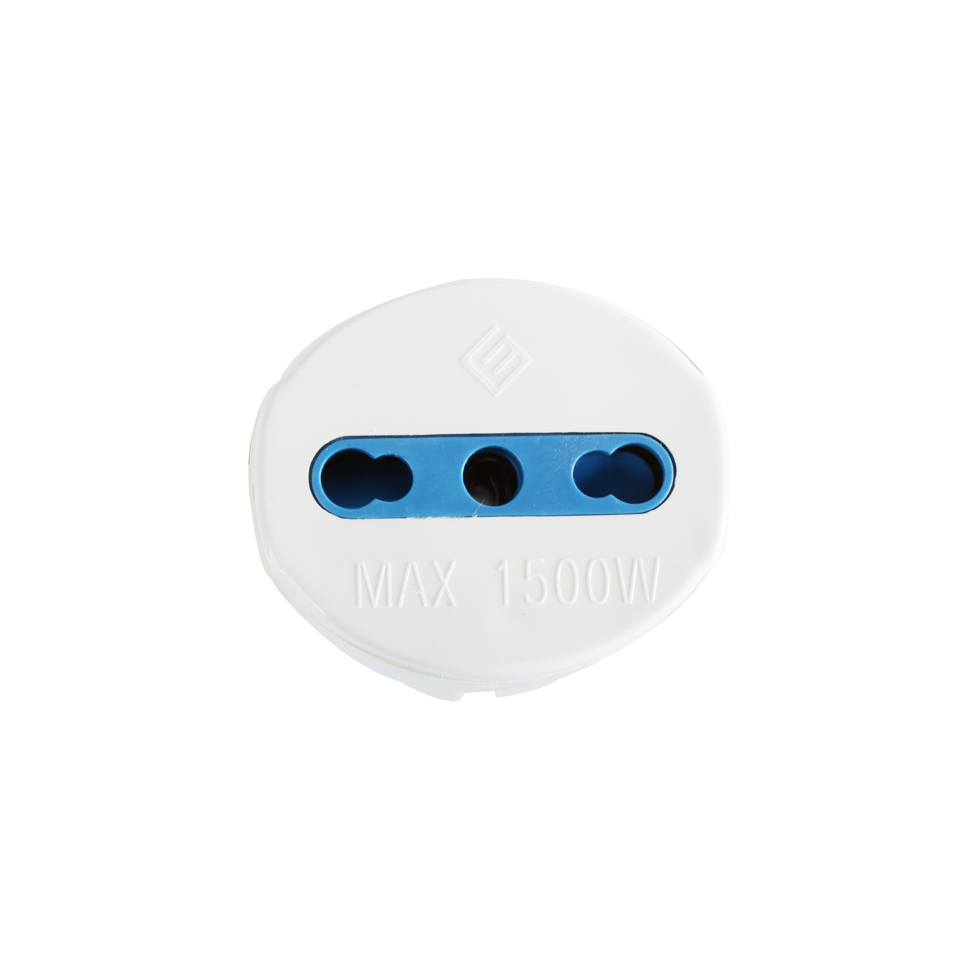 Adattatore semplice, 1 presa, con spina 16 A, bianco | Leroy Merlin