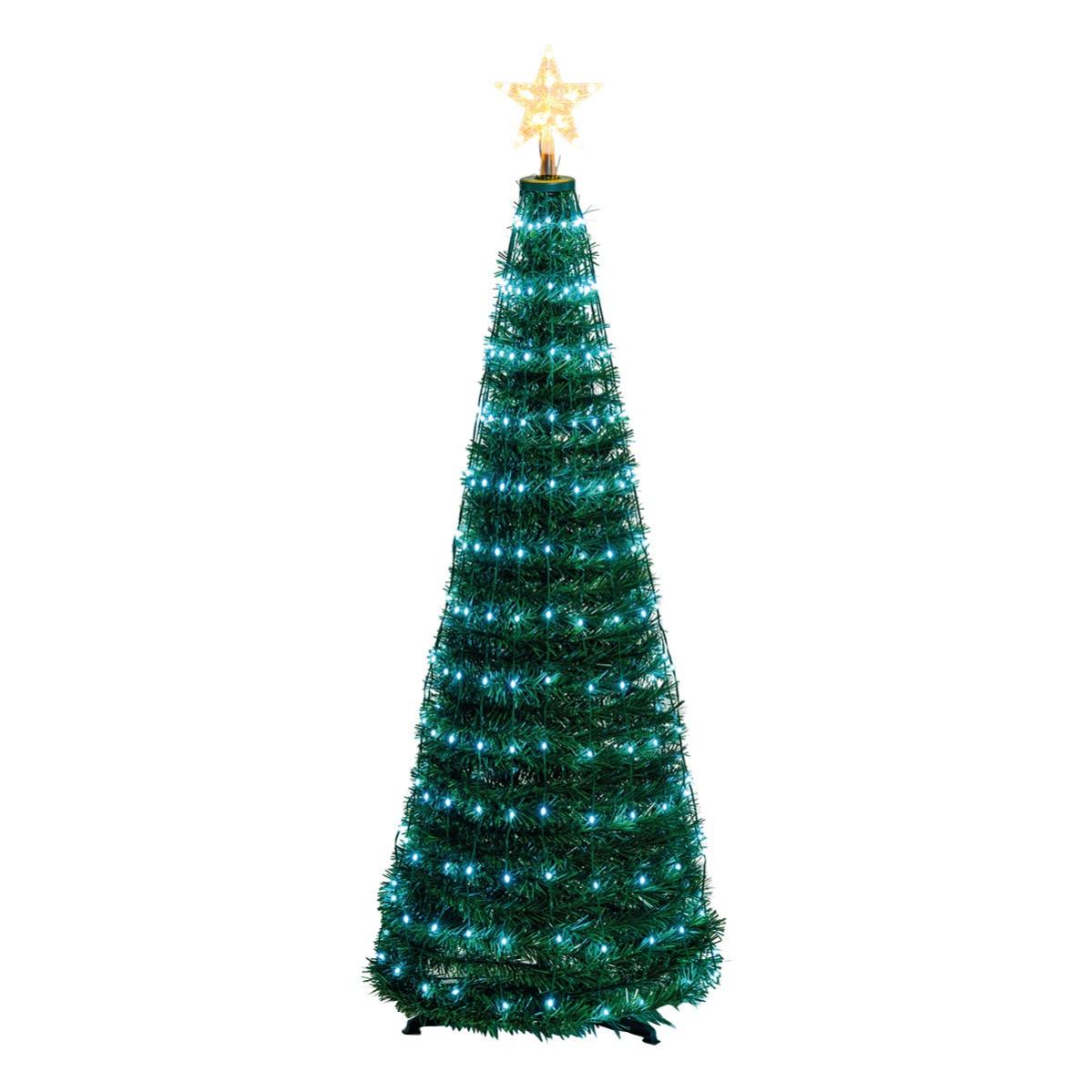 Boao 100 Pezzi Lampadine In Plastica Per Albero Di Natale In Ceramica + 5 Stelle Ricambio - Decorazioni Natalizie Non Elettriche - 2