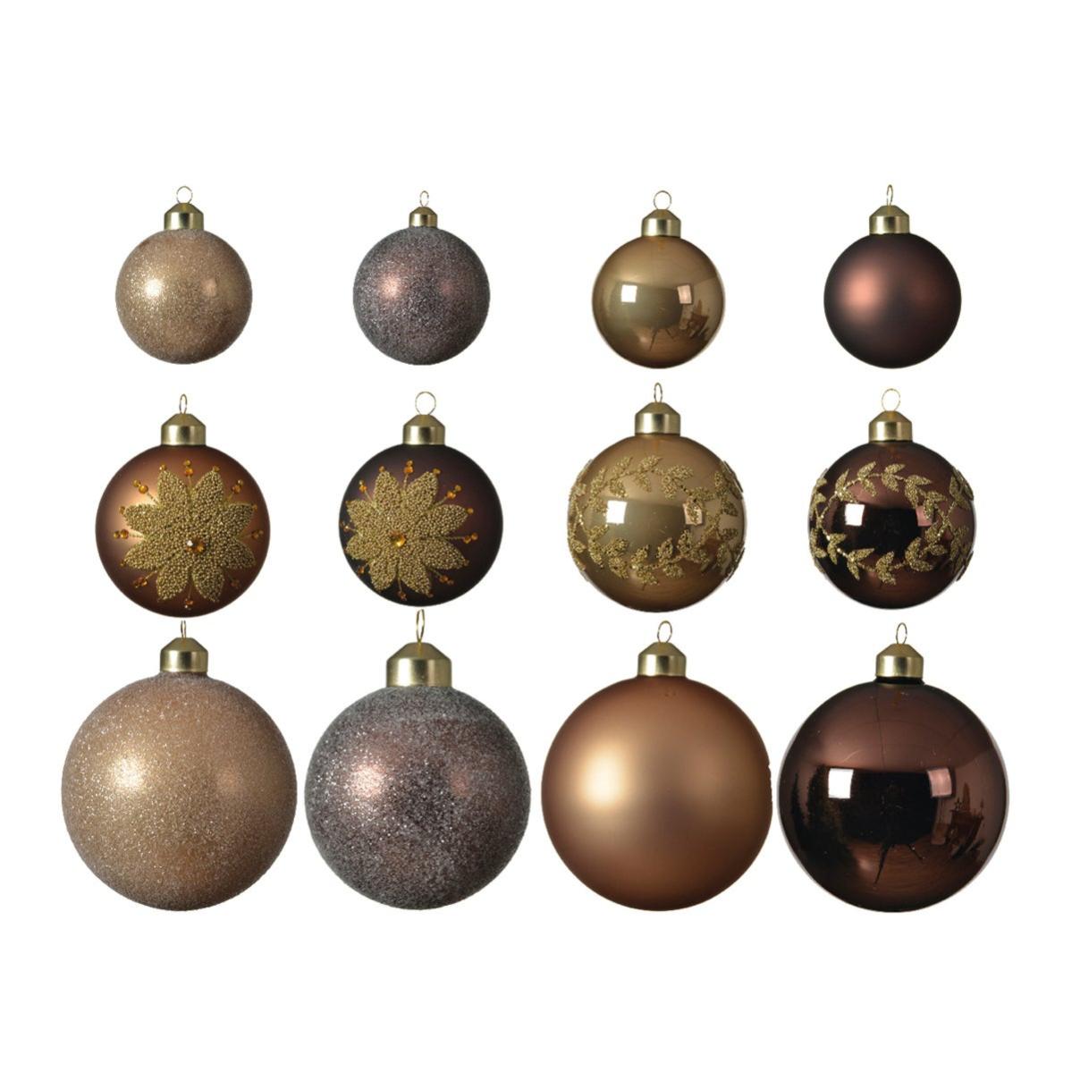 Alzata Natalizia In Vetro Glitter Effetto Bronzo H&H-Regent – 21,5 Cm, Elegante E Scintillante Per Dolci E Antipasti