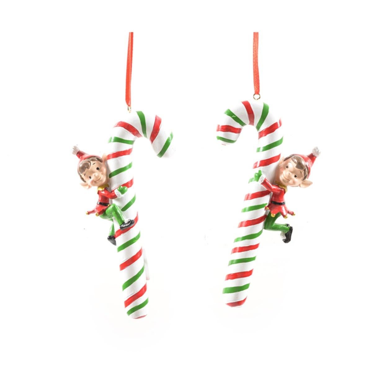 Decorazione per albero di natale Amaryllis in tessuto H 23 cm, , colore