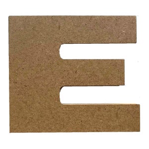 Scatola lettere di legno naturale da 21 cm - 130 unità per 5,75 €