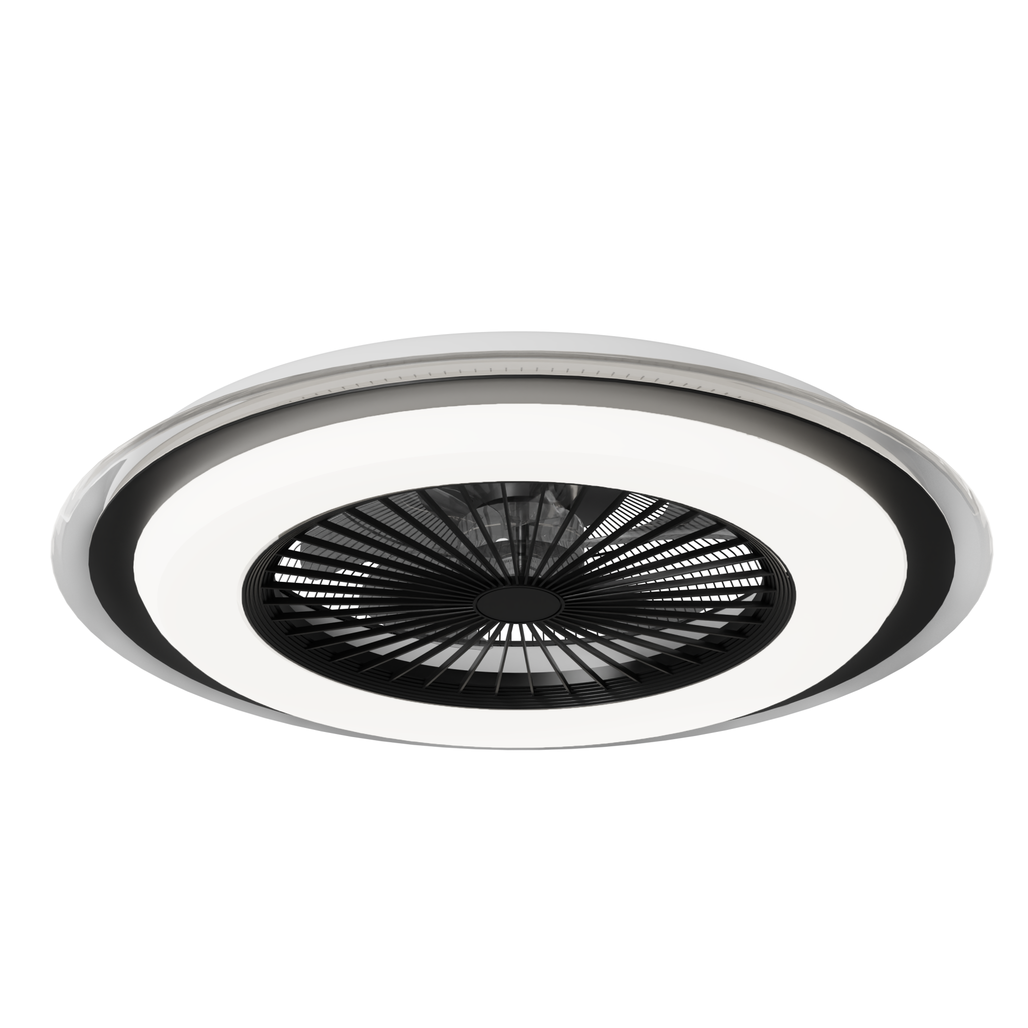 JUST FAN M Ventilatore da soffito oro vecchio/nero | Leroy Merlin