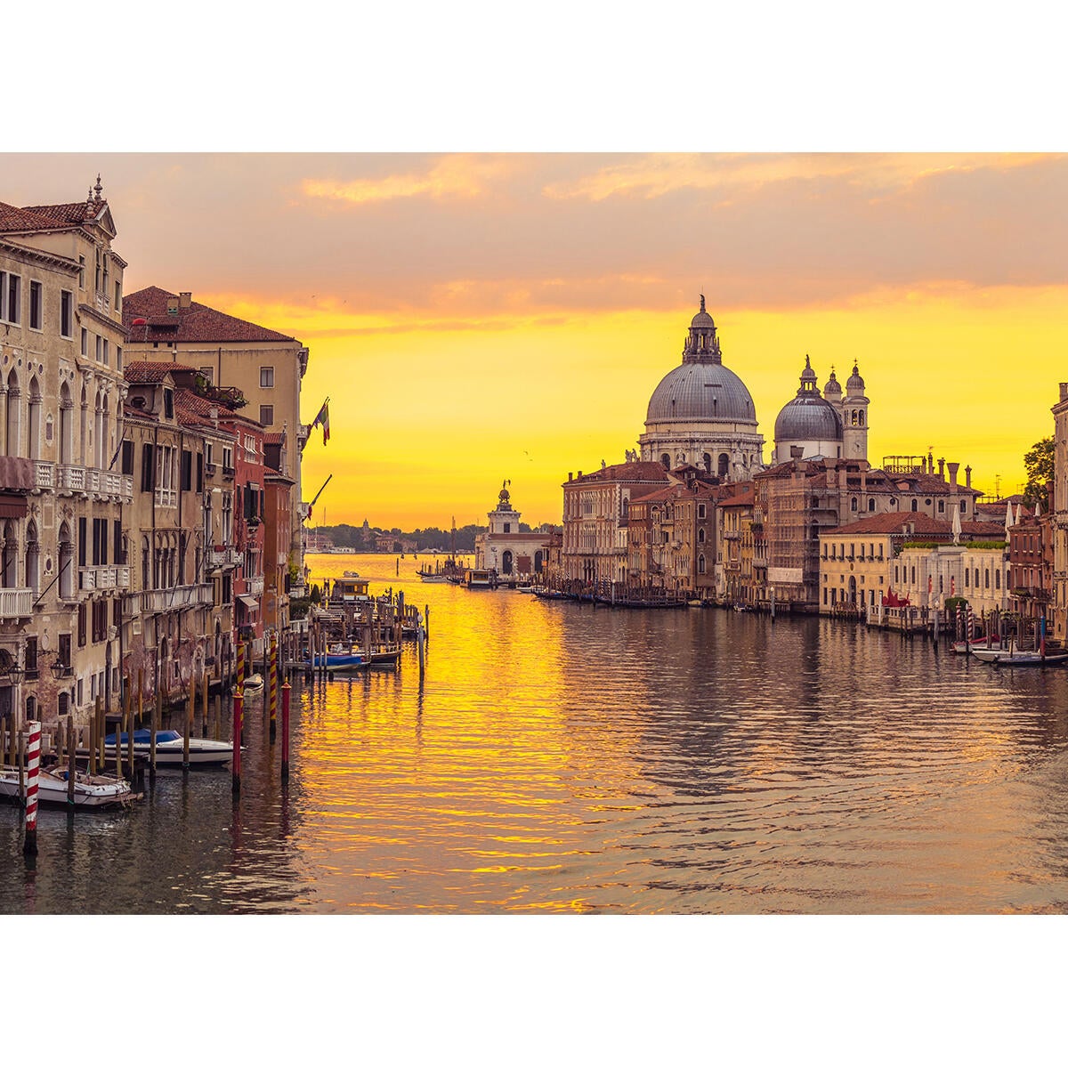 Quadri moderni stampa su tela finestra Venezia