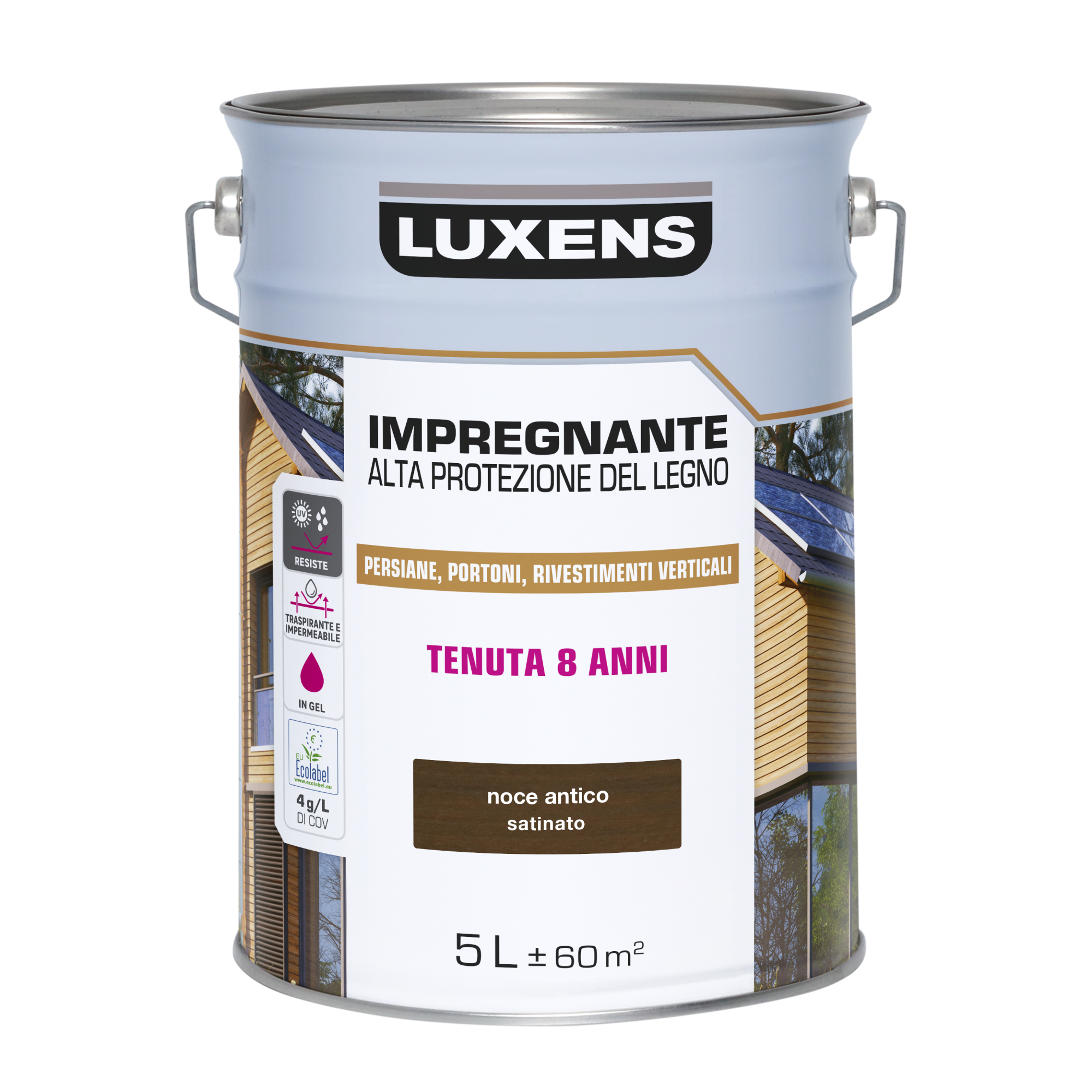 Impregnante Protettivo Per Legno COLORSHOPWEB - Antitarlo, Fungicida E Antialga (Uso Interno/Esterno)