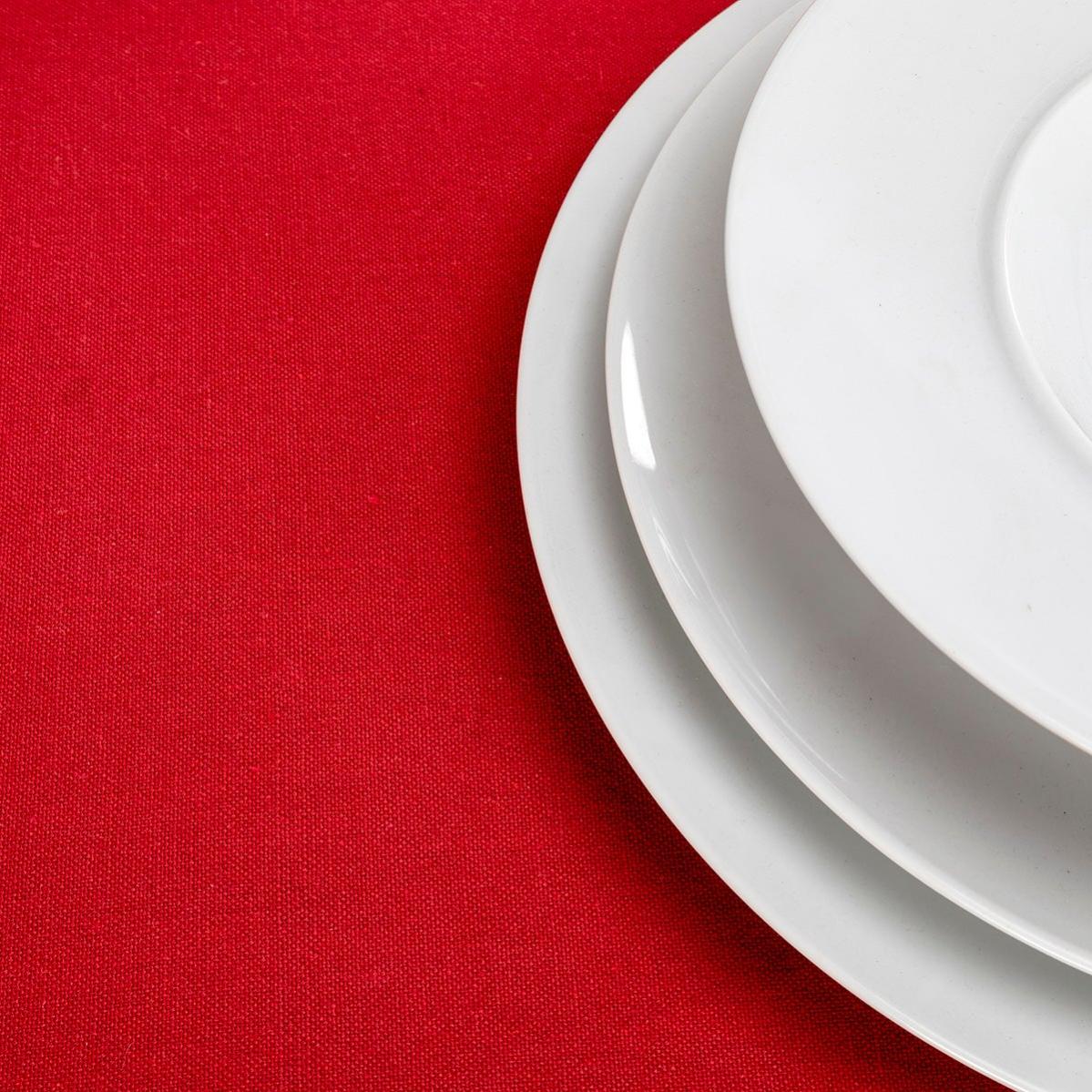 Runner Da Tavola Rosso 10m X 30cm In Tessuto Non Tessuto – Per Matrimoni E Feste
