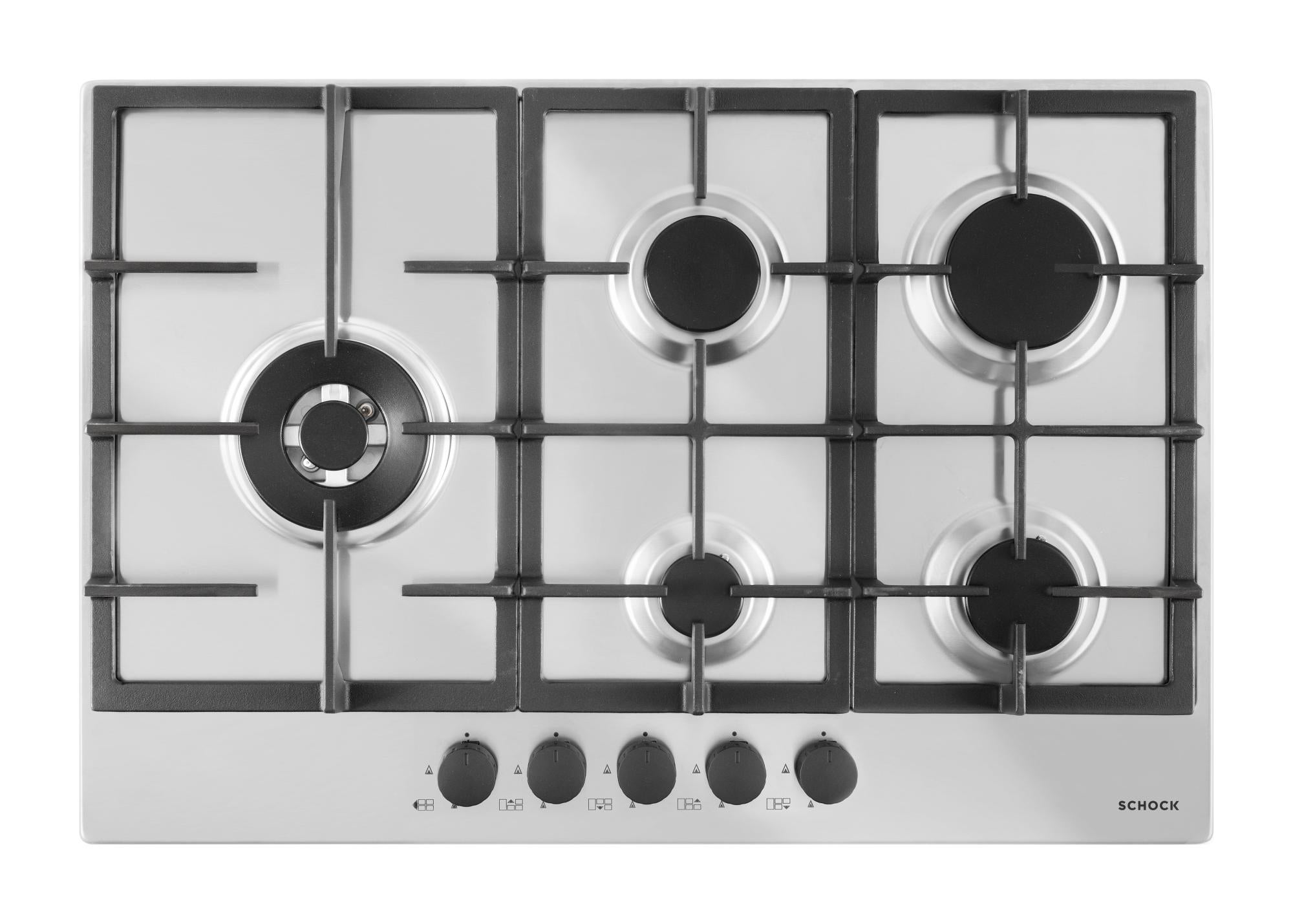 GRIGLIA IN GHISA DESTRA PIANO COTTURA STYLE 75 SERIE 3