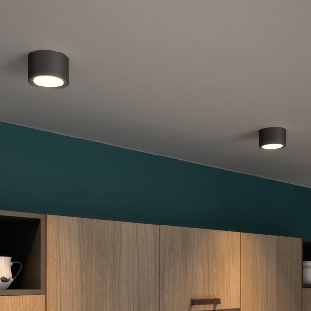 Set di 2 applique LED cromate, orientabili, illuminazione bagno, faretti,  lampade per ambienti umidi, bianco