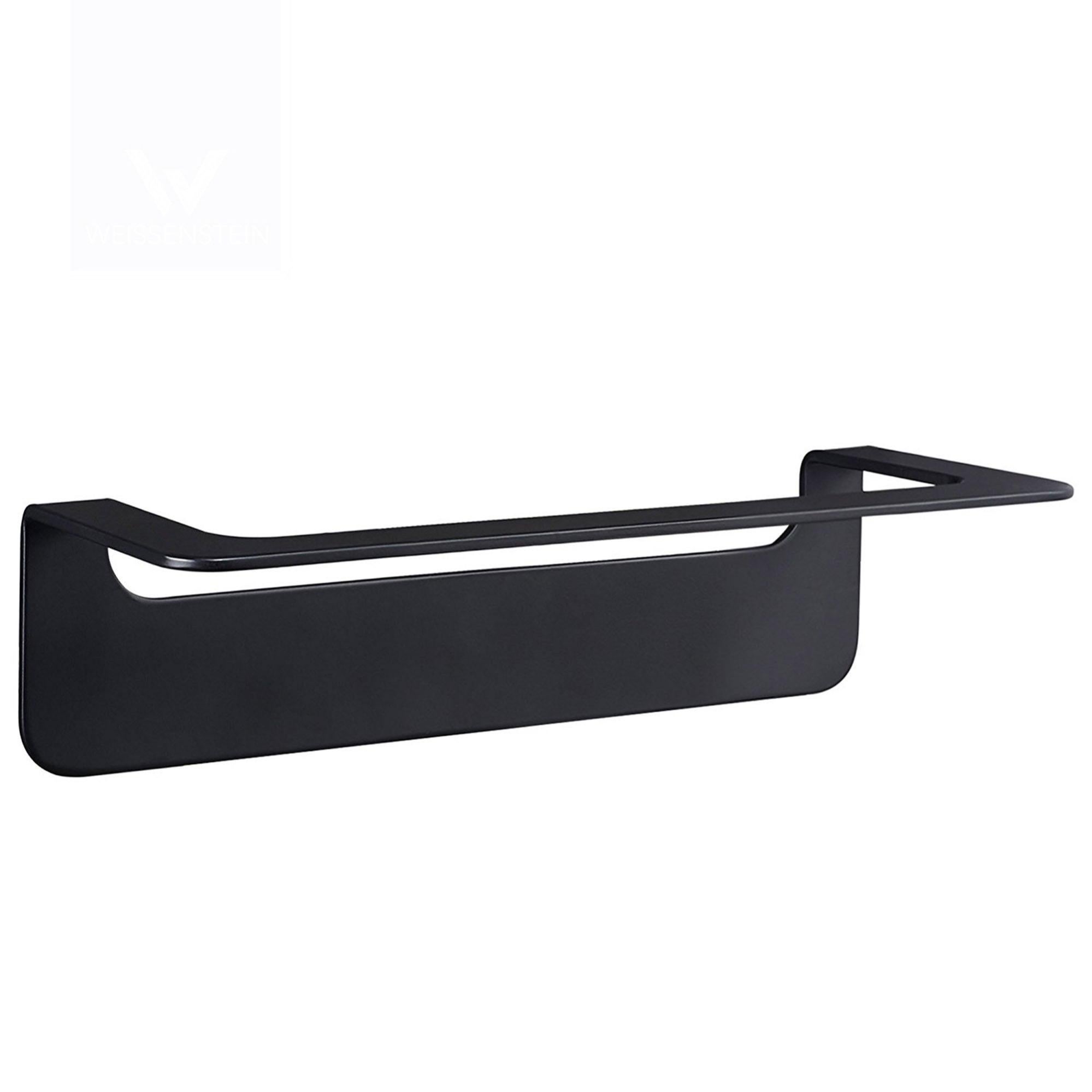 Porta Salviette Da Parete 2 Pezzi – Nero Opaco In Acciaio Inox SUS304 Per Bagno