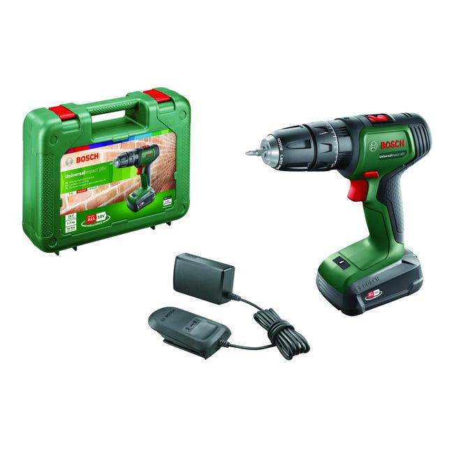 Trapano A Batteria Bosch UniversalImpact 18V-60 - Con Batteria 2.0Ah E Valigetta - Foto 1