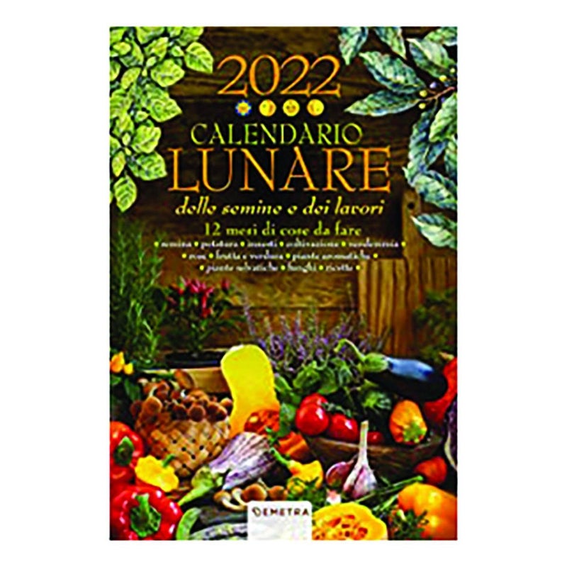 Libro Calendario lunare 2022 Demetra