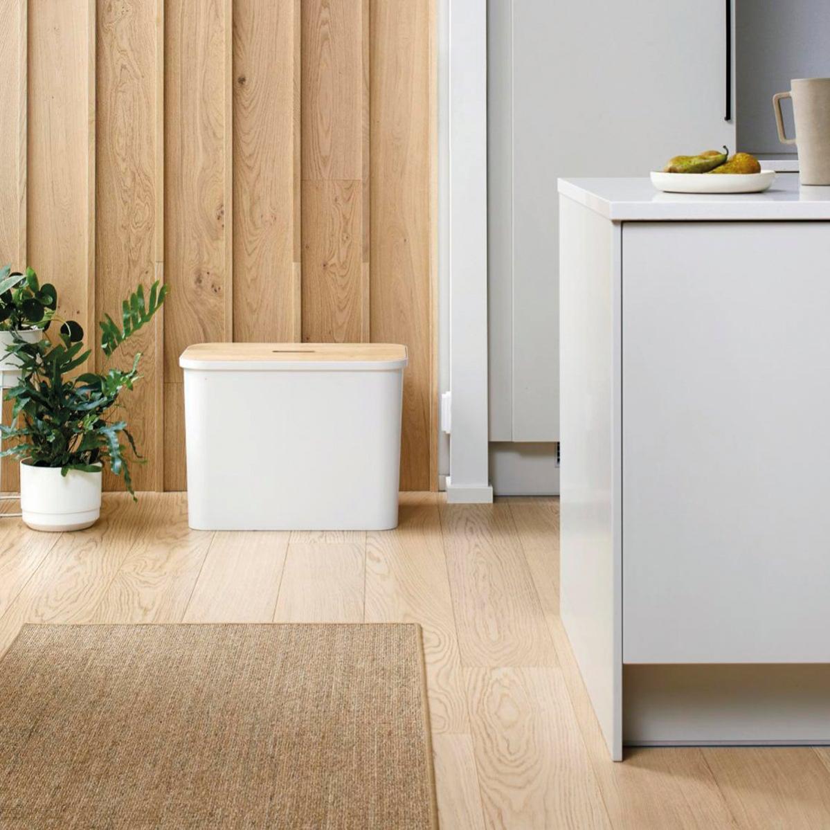 Pattumiera Curver Ready To Collect 30L - Verde | 100% Riciclata | Modulare Per Raccolta Differenziata - Foto 4