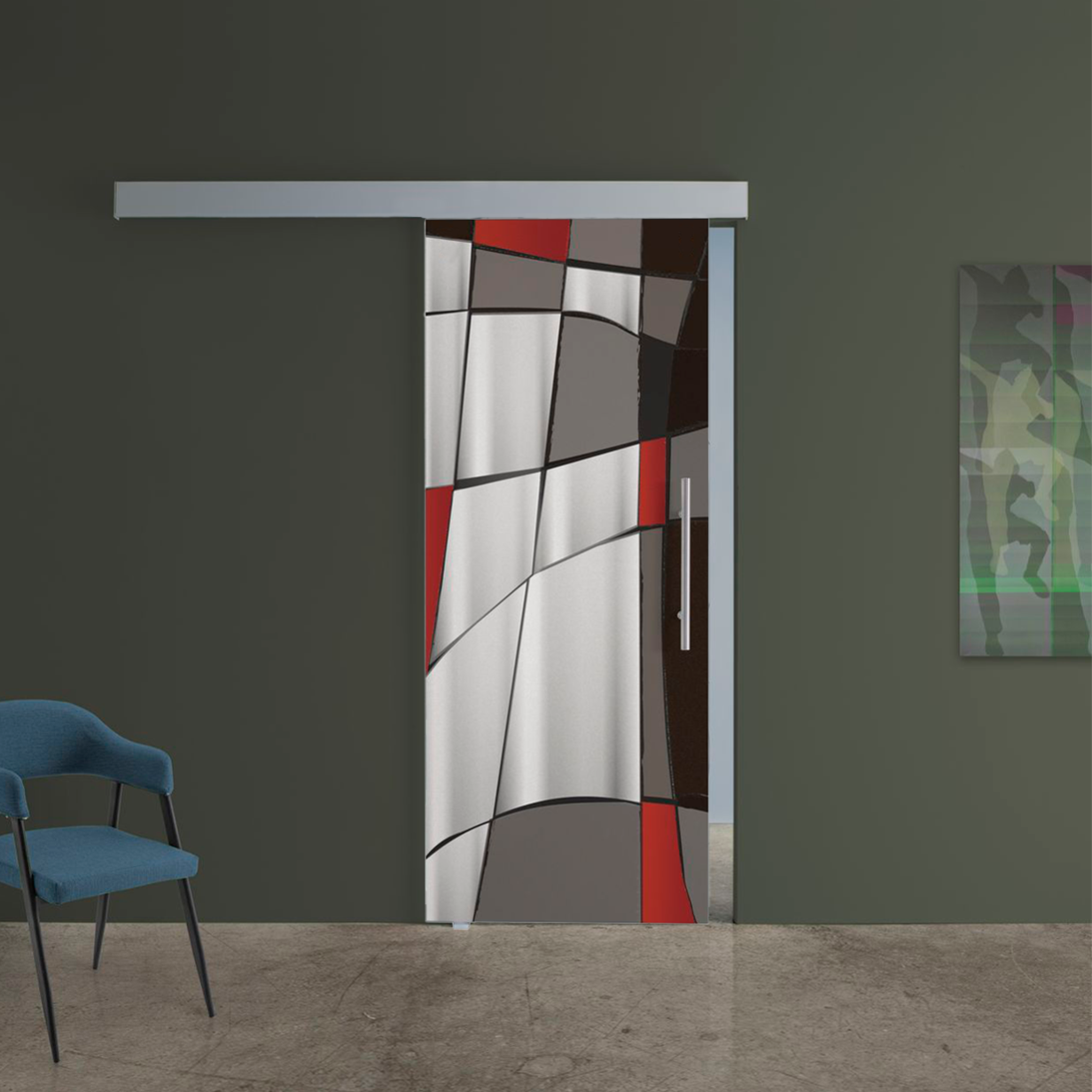 Lazy Susan - Giradischi girevole in vetro temperato, stile