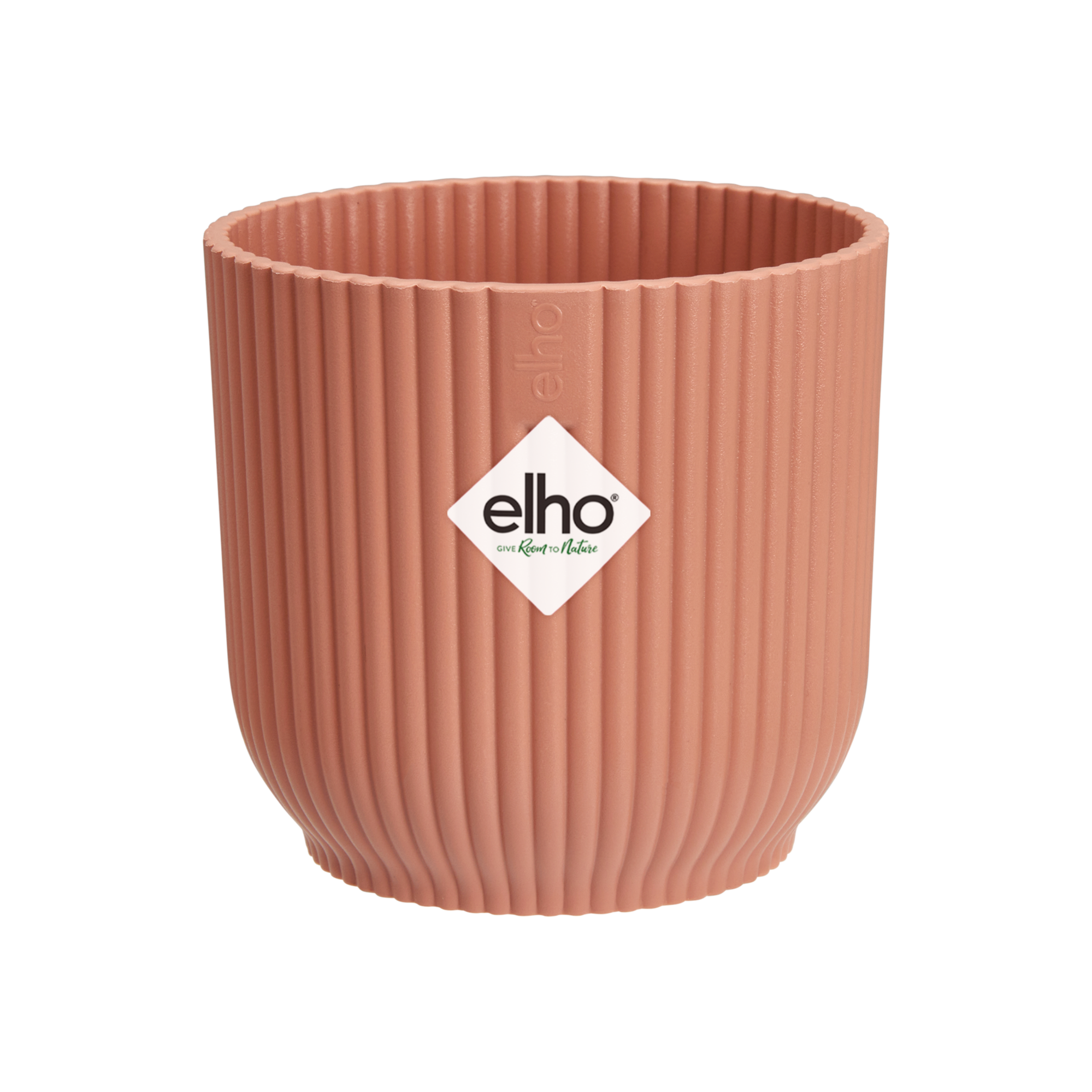 Coprivaso Per Orchidee Coubi Cono Trasparente – Altezza 16,5 Cm, Diametro 13 Cm, Capacità 1,3L – Colore Amaranto, Plastica Di Qualità