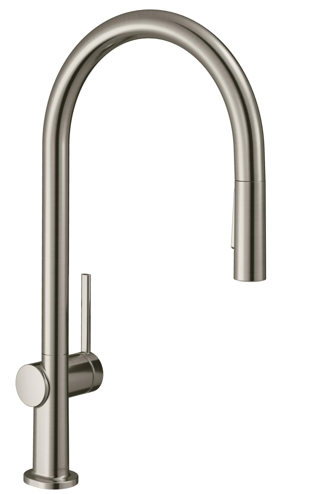 Miscelatore da cucina canna Collo di cigno Aquaalto bianco, SCHOCK