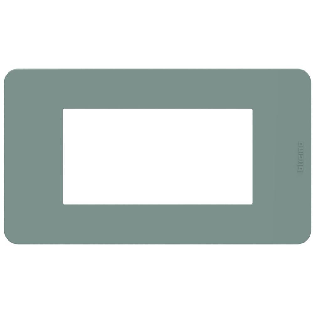 Placca BTICINO MatixGO Carrara - 4 Moduli In Tecnopolimero Per Interruttori