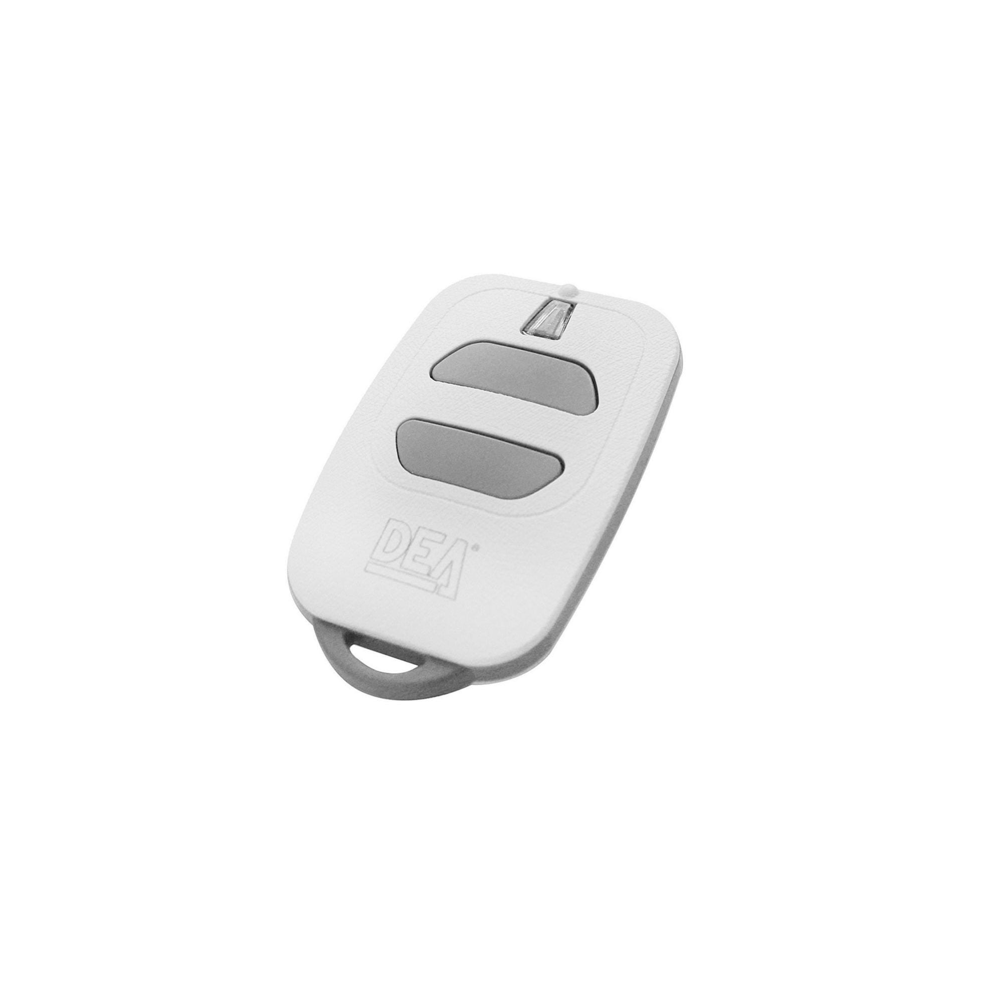 Telecomando Rolling code DEA DE/GT2M in abs bianco e grigio 433.92 MHZ ...