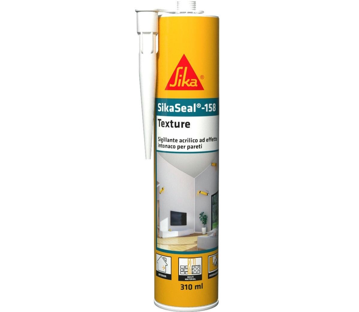 ELASTOACRYL SIGILLANTE ACRILICO BIANCO LISCIO 310 ML - Nicolini S.r.l - Foto 7