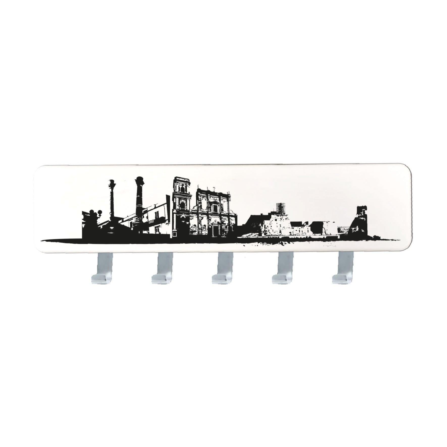 Set di 24 ganci in legno tinto nero - 6x5x6cm | Leroy Merlin