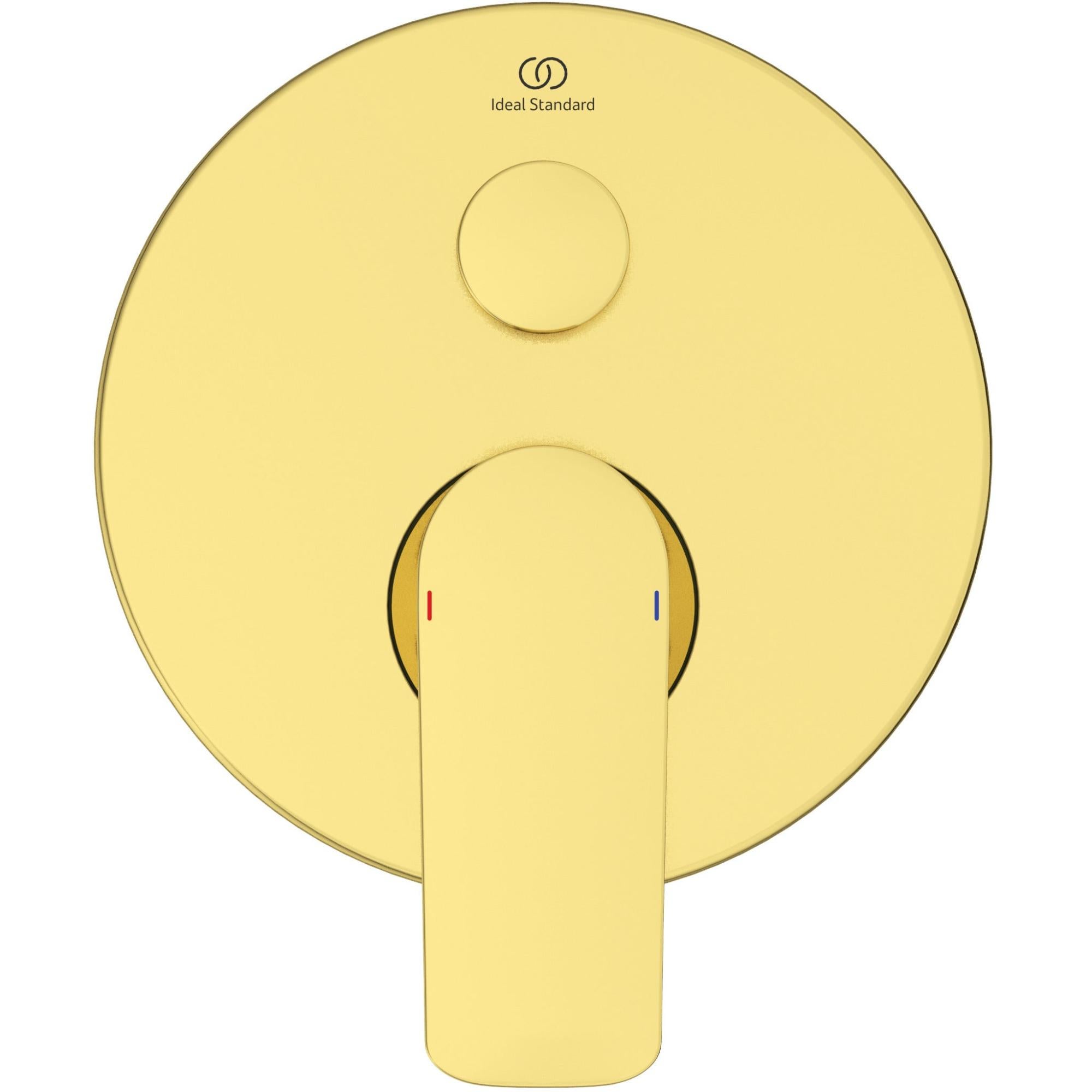 8 Rubinetto per lavabo da bagno diffuso a 3 fori in oro