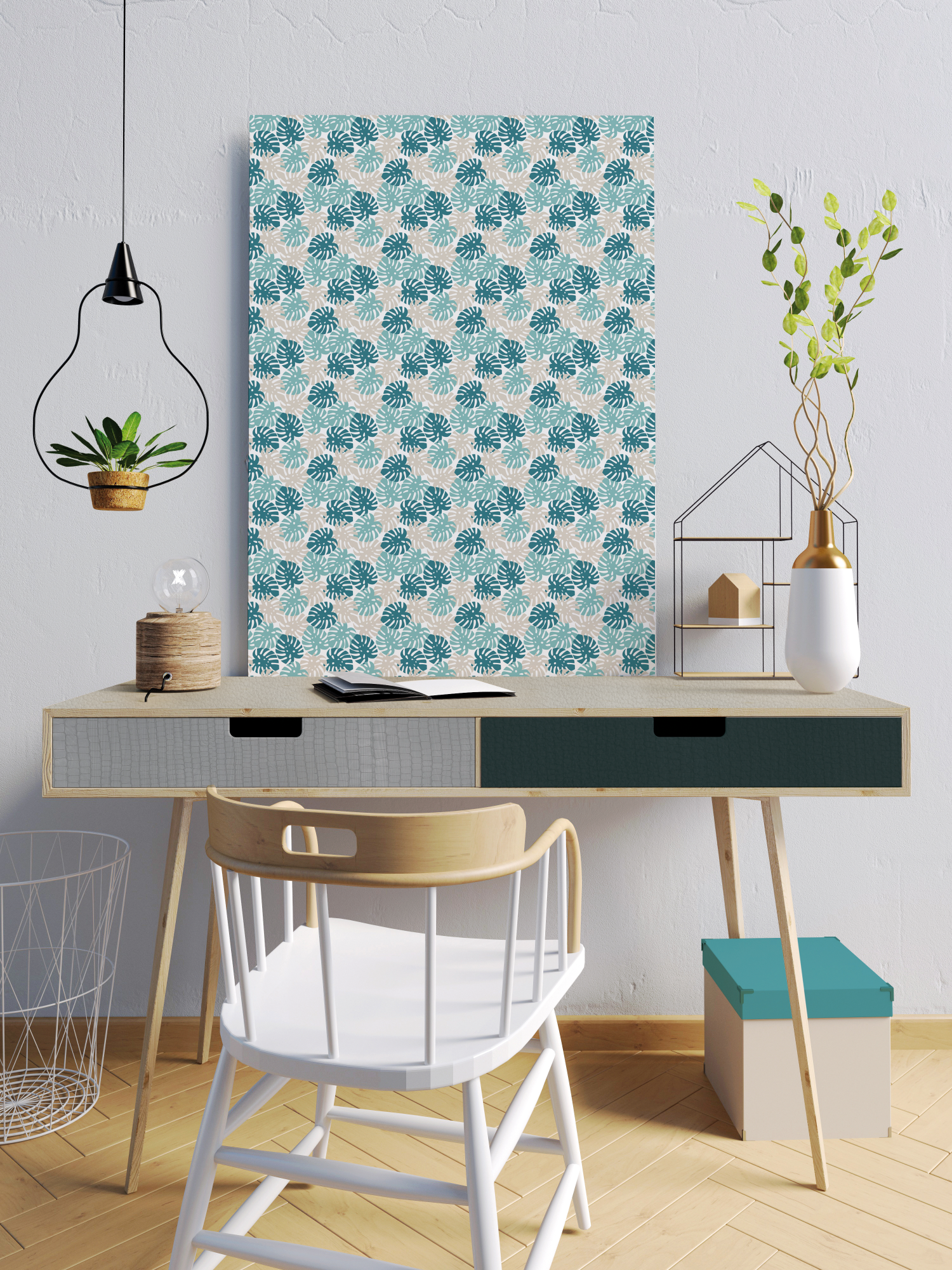 Alkor Pellicola Adesiva Effetto Bamboo | Foglio Vinile Per Mobili 45 Cm X 2 M | Made In Germany