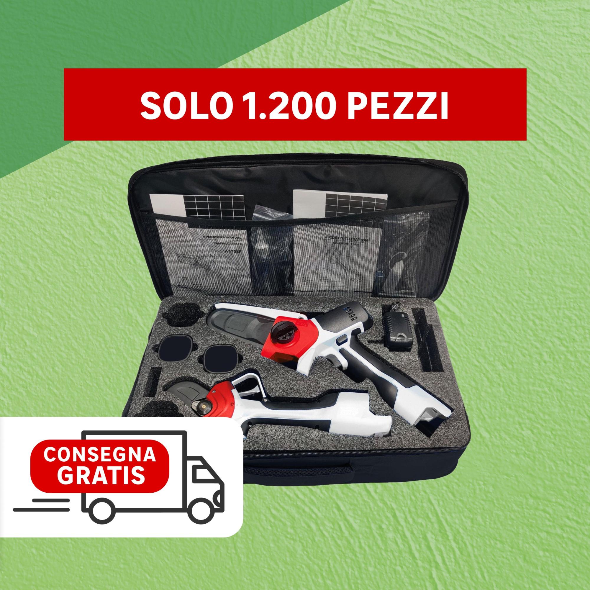 Kit potatura forbici cesoie ps 23-25 faster seghetto potatore cs 22-04 con 3 batterie al litio 12,6v 2,5 ah 886860 blue bird Online Kit potatura forbici cesoie ps 23-25 faster seghetto potatore cs 22-04 con 3 batterie al litio 12,6v 2,5 ah 886860 blue bird Online