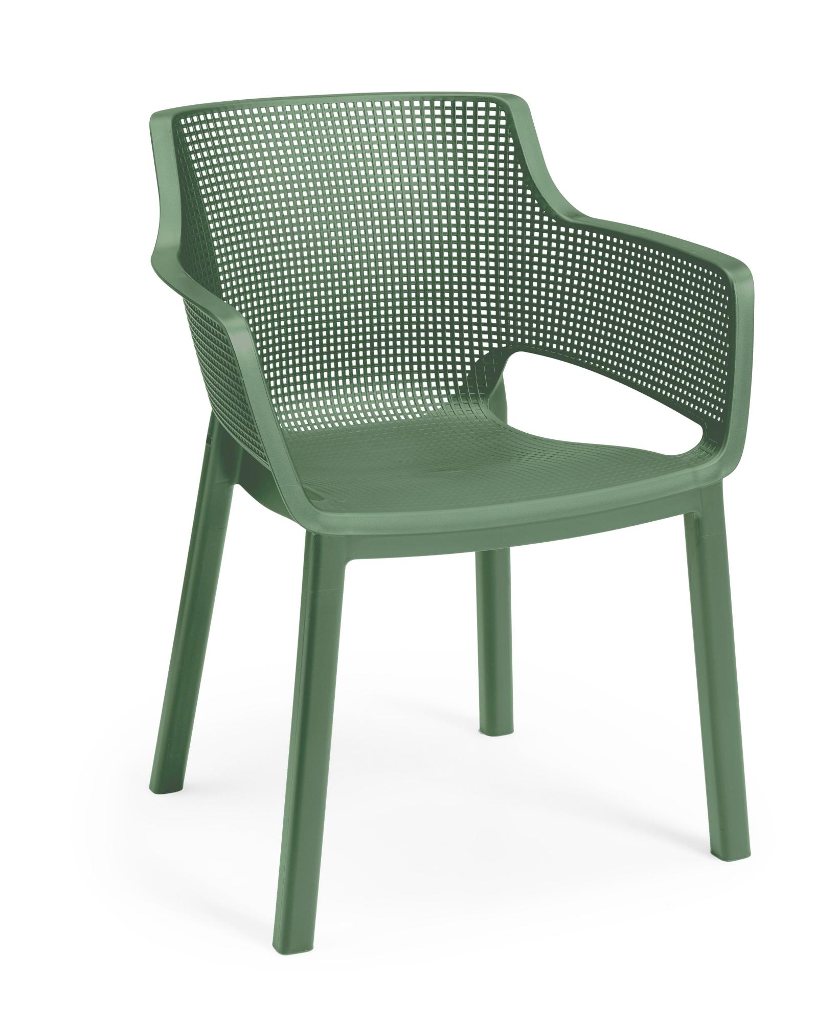 Sedia in polipropilene verde Leon | Maisons du Monde