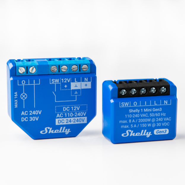 Shelly 1 PLUS Relè Wireless WiFi Con Assistenza Dedicata Macservice - Contatto Pulito Per Automazione Casa, Compatibile Alexa E Google Home - 4