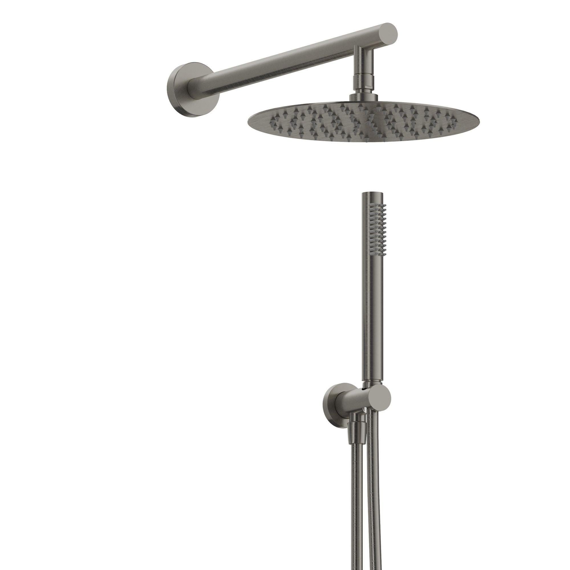 Kit incasso doccia SANYCCES LOOP nickel brushed | Leroy Merlin
