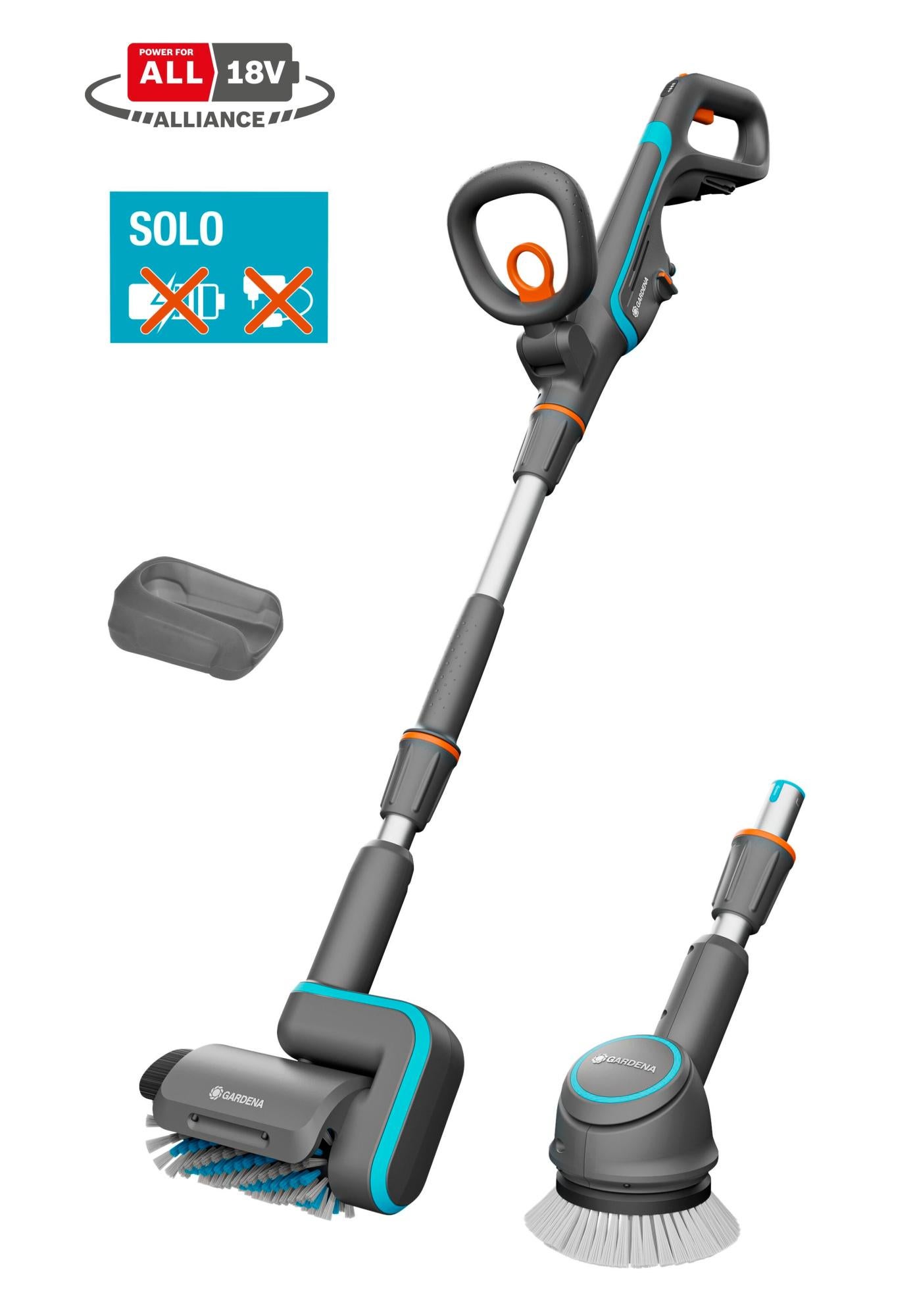 Lavor Spazzatrice Elettrica Senza Fili, 2 Batterie, 10.8V, Larghezza 375mm. Aspira E Spazza!