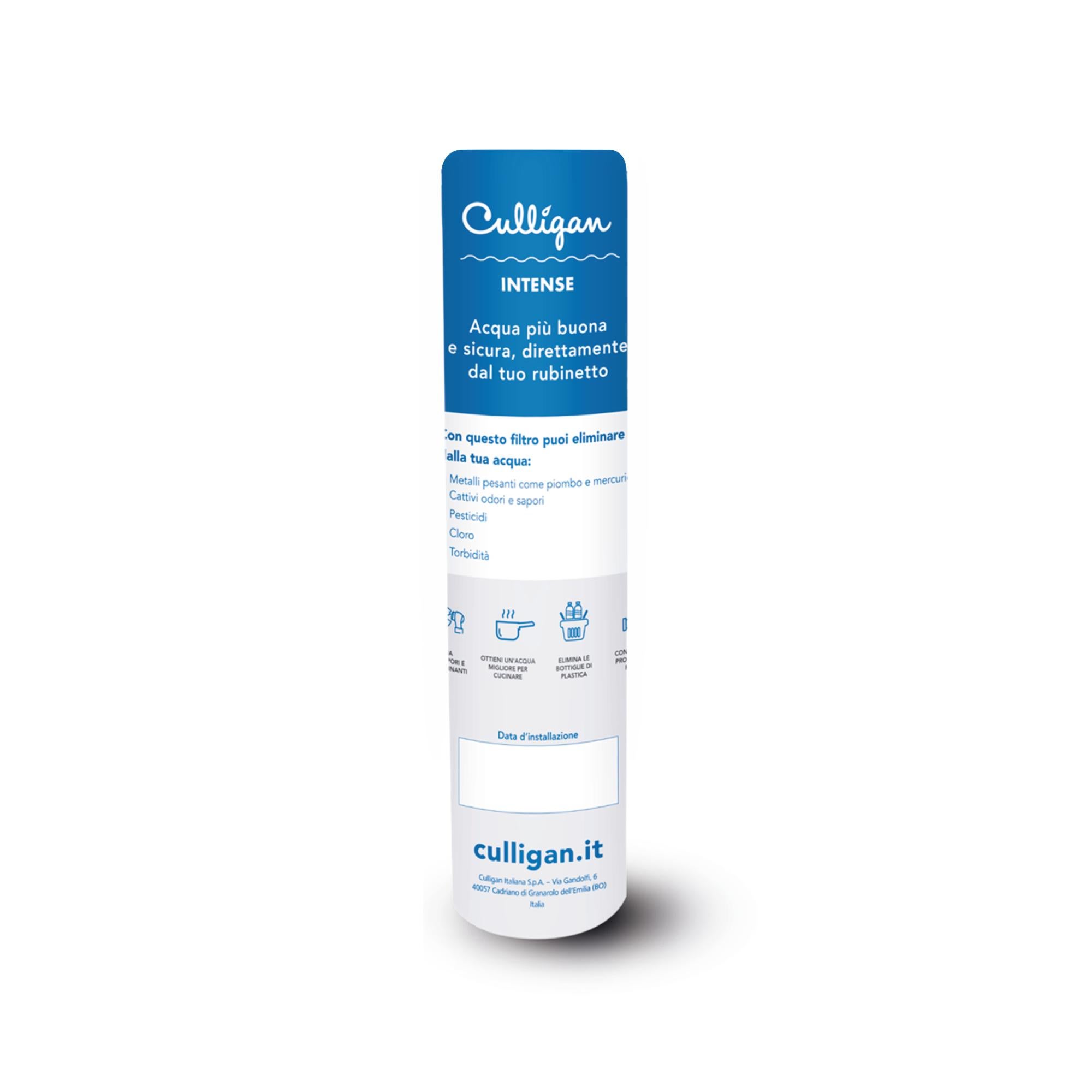Culligan US-DC1 Sistema Filtro Acqua Sotto Lavello – Collegamento Diretto, Riduce Cloro E Odori, Filtro A Cambio Rapido - 4