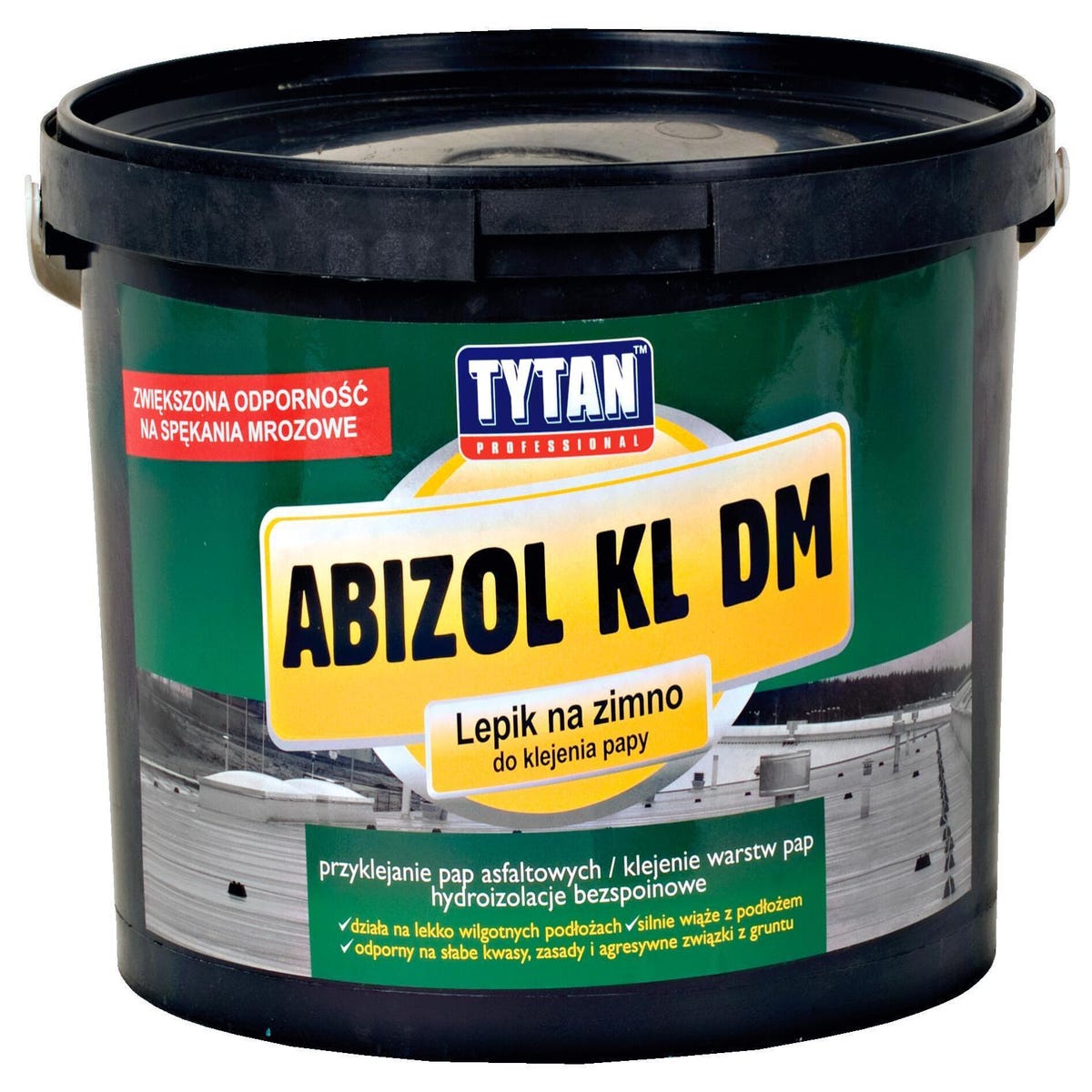 Zdjęcia - Organizacja i przechowywanie narzędzi TYTAN Lepik na zimno Abizol KL DM 9 kg  Professional 