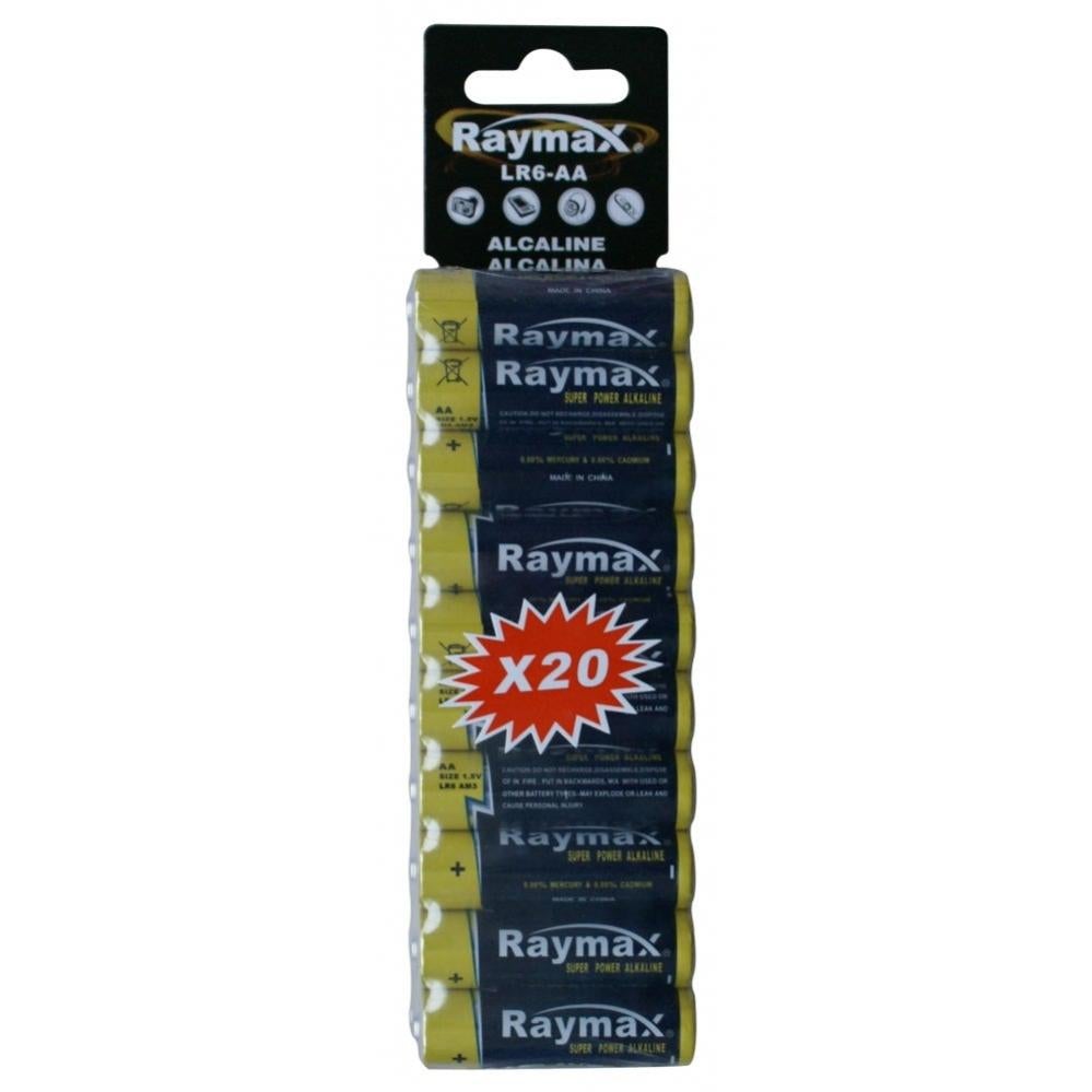 BATERIE RAYMAX ALKALINE LR06 20XAA - Leroy Merlin