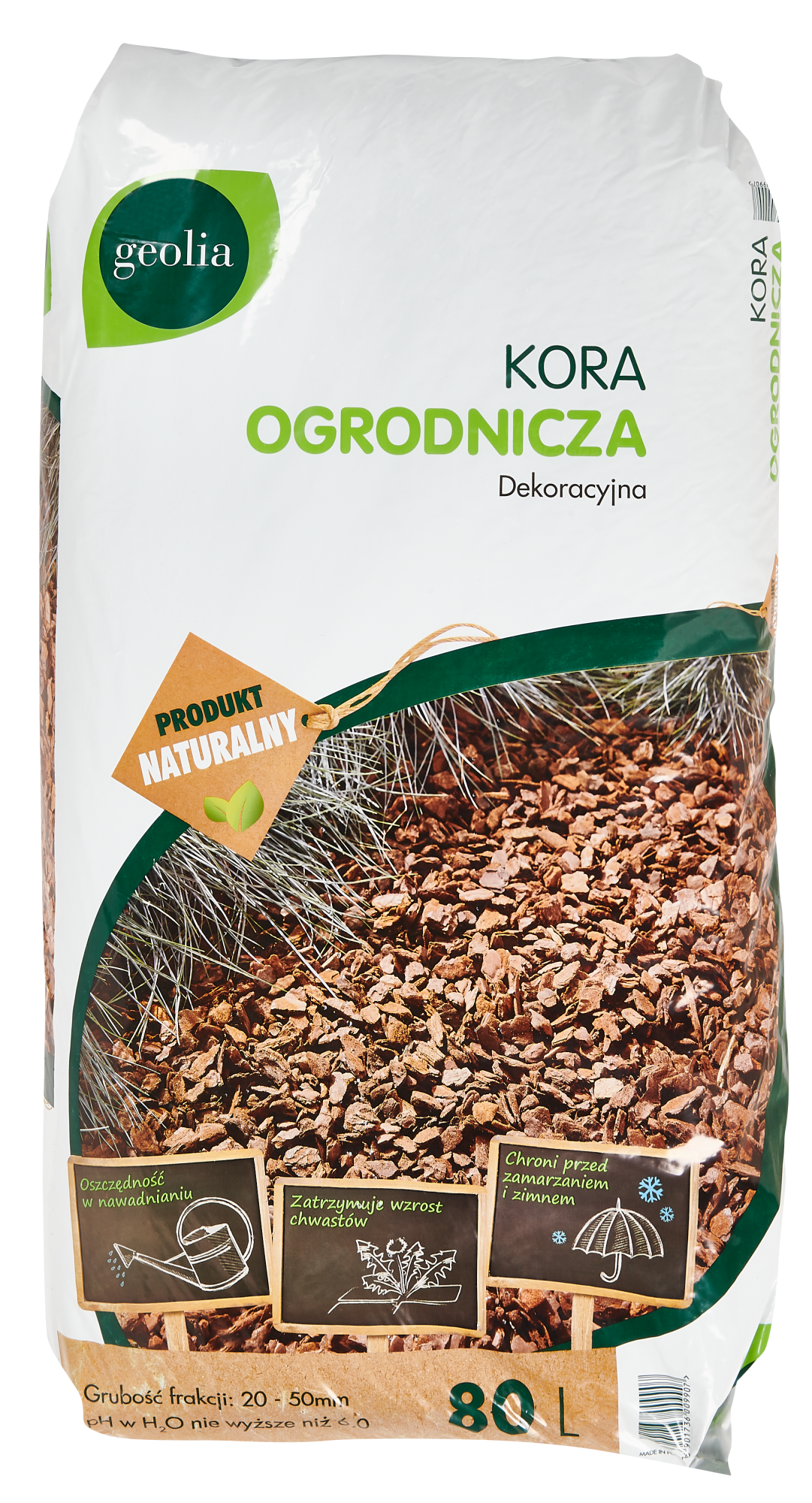 Kora sosnowa 80l Geolia