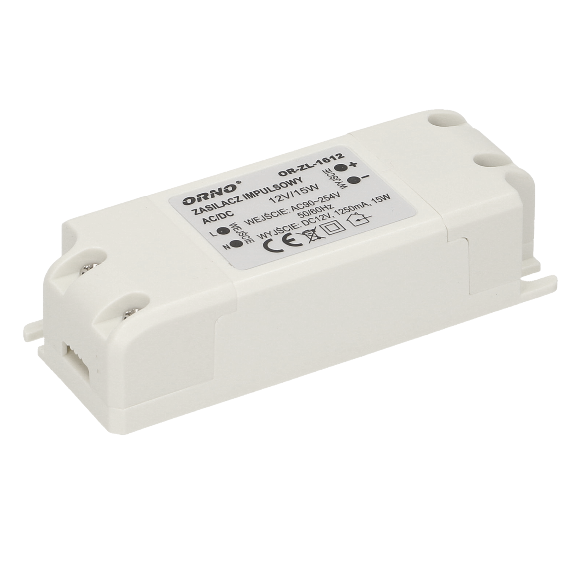 Zasilacz do LED 12 V 1.25 A / 15 W OR-ZL-1612 ORNO