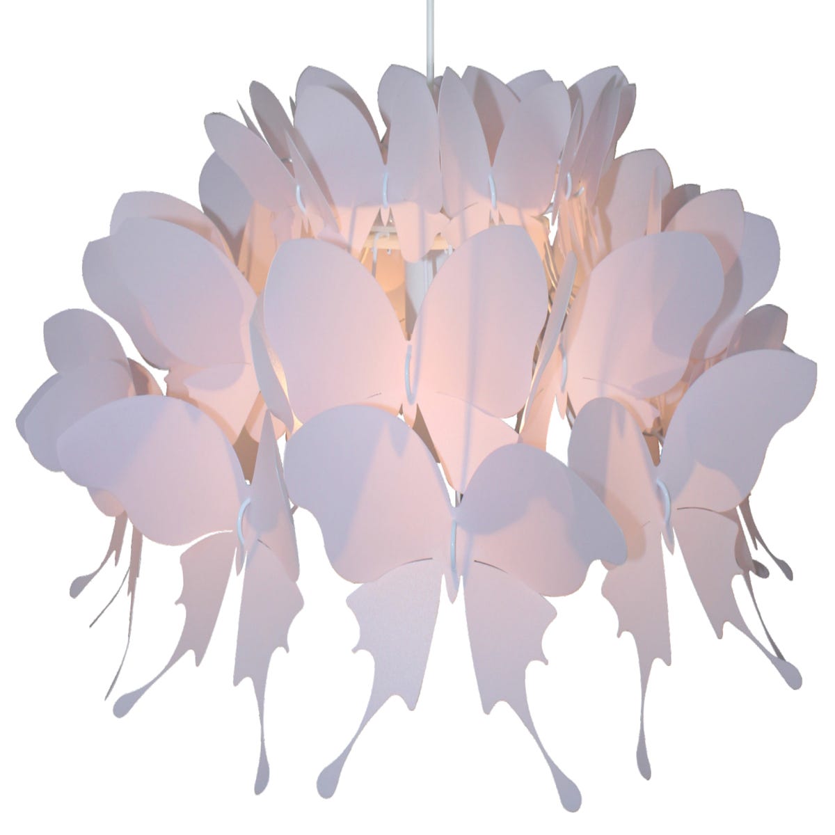 Фото - Люстра / світильник Light Prestige Lampa wisząca Farfalla różowa E27 
