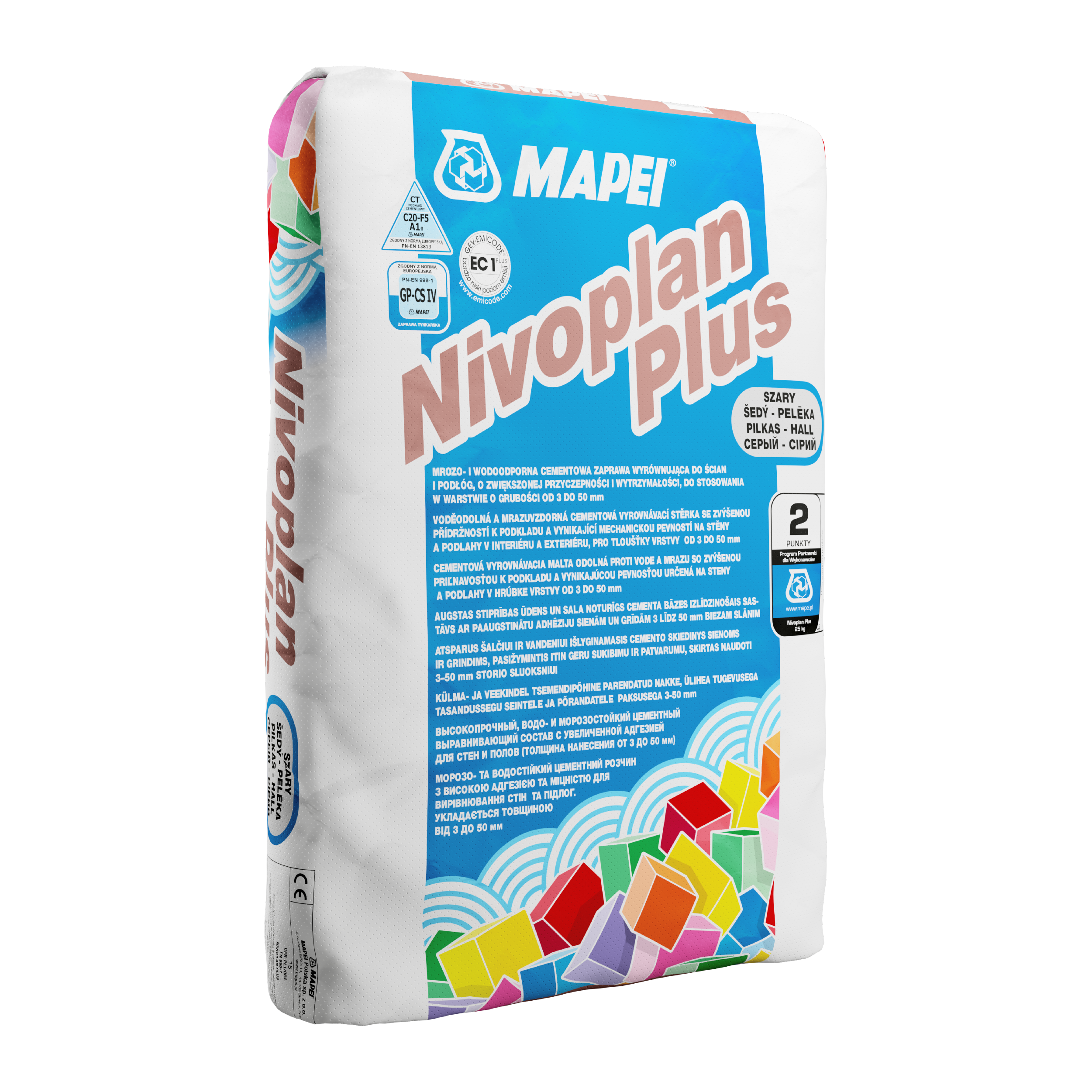 Masa naprawcza Nivoplan plus 25 kg Mapei - Leroy Merlin