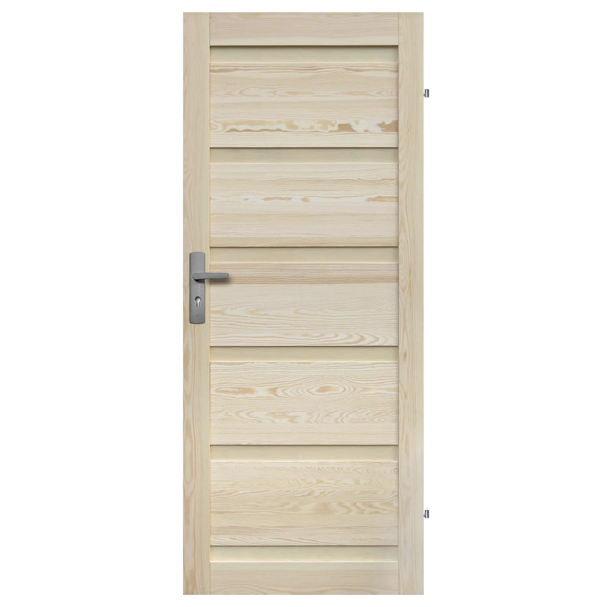 Фото - Міжкімнатні двері RADEX Drzwi wewnętrzne drewniane pełne Genewa 90 Prawe 