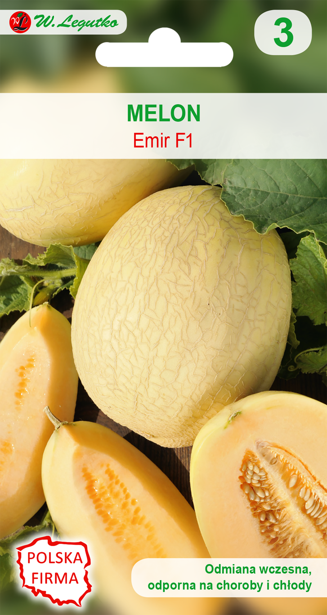 Melon Emir F1 nasiona W. Legutko Leroy Merlin