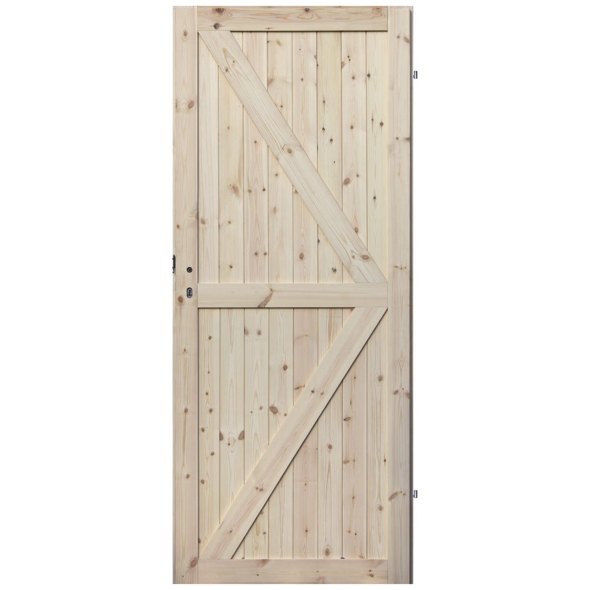 Фото - Міжкімнатні двері RADEX Drzwi wewnętrzne drewniane pełne Loft II 70 Prawe 