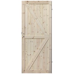 Drzwi wewnętrzne drewniane pełne Loft II 80 Prawe Radex