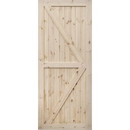 Drzwi przesuwne drewniane Loft II 80 Radex