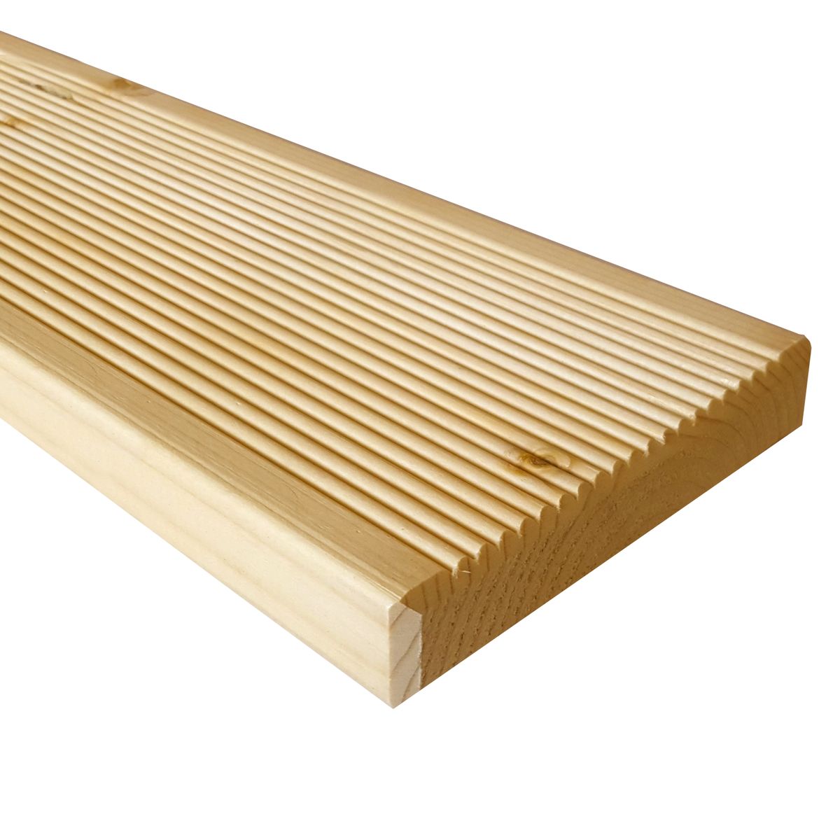 Deska tarasowa drewniana 14.5x250x2.4 cm Świerk DLH